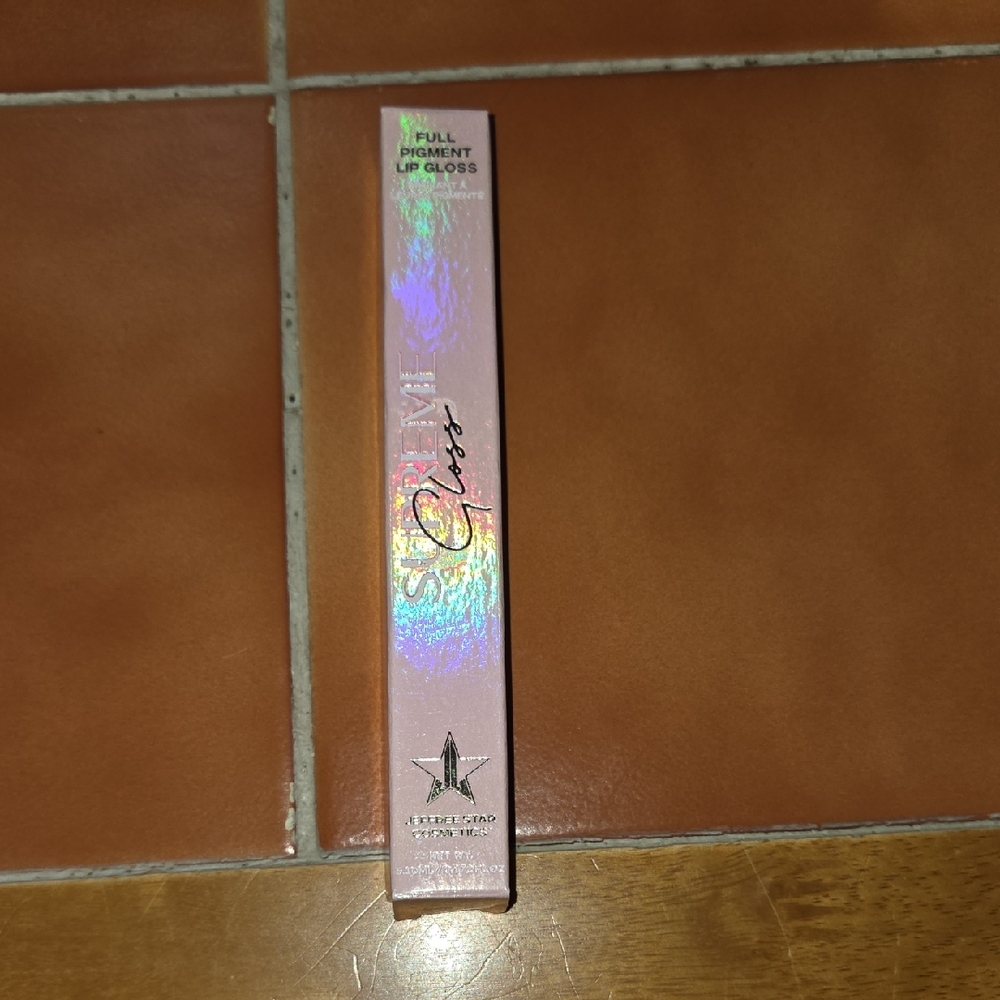 JEFFREE STARR "GEMINI" SUPREME LIP  GLOSS NEW IN BOX